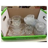 Pressed Glass Lot