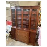 Large One-Piece China Cabinet
