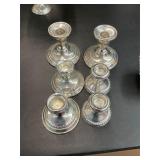 6 Weighted Sterling Candlesticks