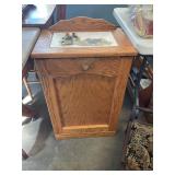 Oak Waste Bin