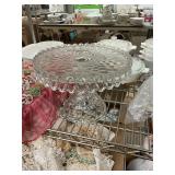 Fostoria Americana Cake Platter