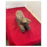Carved Wooden Rocking Horse Decor