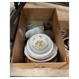 Plates and Glassware Lot