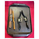 4 Antique Spindle Shavers