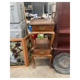 Pair of Matching Harden End Tables