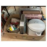 Enamel Pot Bakeware Lot