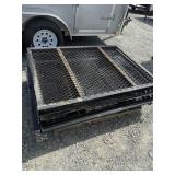 (7) 42"x58" Mesh Trailer Gates
