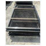 (6) 42"x58" Mesh Trailer Gates