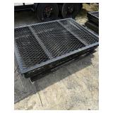 (6) 42"x58" Mesh Trailer Gates