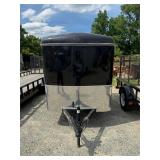 5x8CG Black Enclosed 3K Cargo Trailer
