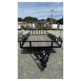 6x12GW 1BRK 7K Utility Trailer