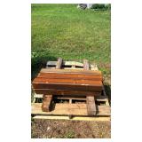 (6) 4"x4" Tube 32 1/2"