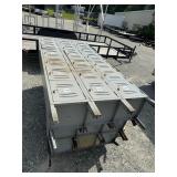 3 Sets of 18 Compartment Lockers
