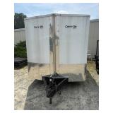 7x14 CGRBN 7K White Enclosed Cargo Trailer