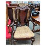Antique Clawfoot Arm Chair