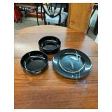 Mikasa Ultra Cream Black Japan Serving Pieces
