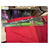 Signed Antique Hand Painted Saw