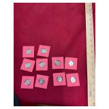 10 Vintage Nickels