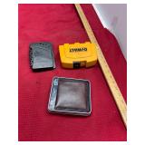 Drill Bits and Leather Wallet