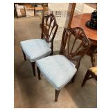 4 Hepplewhite Style Chairs