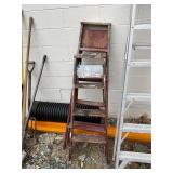 2 Wooden Ladders