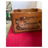 Wooden Deer Box