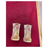 Pair of Vintage Lovebirds Vases