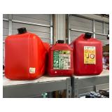 3 Gas Cans