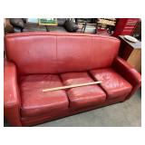Burgundy Sofa
