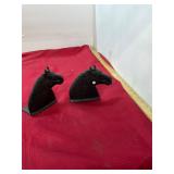 Pair of Cast Iron Horse Bookends