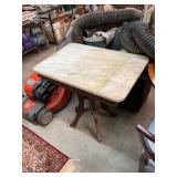 Antique Marble Top Table