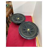 Pair of Kicker Speakers