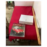 Cars Book and 3 Vintage Bubble Lights
