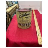 H K Billups Mathews VA Gallon Oyster Can