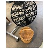 Basket and Wall Shelf
