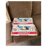 2 Monopoly Games and Nautical Print