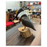 Signed Carved Bird