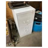 Metal 2 Drawer Filing Cabinet