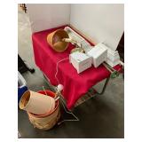 Floating Shelves, Lamps, Etc Lot