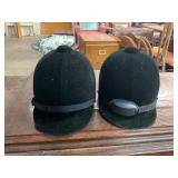 2 Riding Helmets