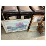 2 Piece Wall Art Lot
