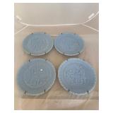 Set of 4 Fenton Bicentennial Plates