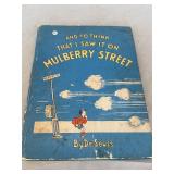1937 Mulberry St Dr Suess Book