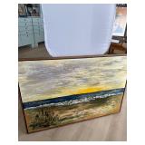 Sunrise over the bay R Zyno Original Art