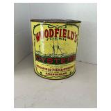 Woodfields Galesville Md Gallon Oyster Can