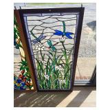 Beautiful Dragonfly Stained Glass Window