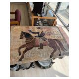 Antique George Washington Hook Rug