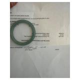 1 Piece Jade Bangle Bracelet
