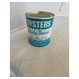 George Spence Quinby Pint Oyster Can