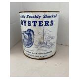 VA 273 JM Booth Kilmarnock Gallon Oyster Can